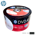 100 Hp Dvd Dvd-r Logo Disc 16x Blank Media 4 7gb 120min 2pk Of 50 -same Day Ship