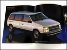 1986 Dodge Caravan 16-page Original Car Sales Brochure Catalog