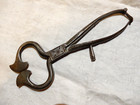 Antique Wrought Iron Sugar Nippers Early 19th Century