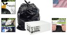 55 Gallon Trash Bags Heavy Duty -  huge  - 2 0 Mil Thick  equiv  - 38  X 58 