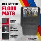 Nascar Essential Car Floor Mats     4-piece Set   All-weather   Universal Fit