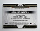 2021 Topps Triple Threads J t  Realmuto Relic Card Ar84