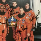 Nasa Sts-53 Shuttle Crew Signed 8 X 10 Lithograph Photograph