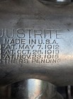 Vintage Justrite Carbide Coal Miners Lamp C 1915 7  Wide Reflector