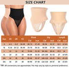 High Waist Body Shaper Tummy Control Thong Pants Shapewear Underwear Lace Panty