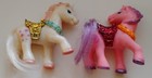 Vintage Chap Mei Cutie Unicorn Pony Figures Lot Of 2