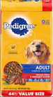 Pedigree Complete Nutrition Grilled Steak Vegetable Flavor Dog Adult 44lb 2 Pack