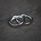 Solid White Gold Plated 925 Sterling Silver Post Unisex Hoop Huggie Earrings