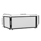 Tabletop Dj Event Facade White black Scrims Metal Frame Booth travel Bag Case