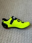 Brand New Sidi Wire Carbon Cycling Shoes Size Eu40  High Viz Yellow Fluo
