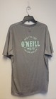 O neill Men s Hybrid Control Short Sleeve Tee  Cool Gray Heather  choose Size 