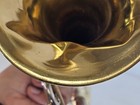 Vintage Conn 16b Trumpet With Hard Case   Conn 7c Piece Brass Instrument Damaged