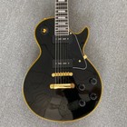 Custom Black Beauty Vintage 1956 Les Paul Electric Guitar Mahogany Body