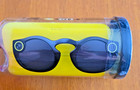 Black Snapchat Spectacles With Yellow Charging Case   Cord  1st Generation