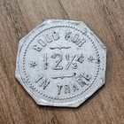 Jordan Valley Oregon Trade Token- Jordan Valley Pool Hall  Good For 12-1 2   I t 