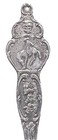 Cripple Creek  Colorado Independence Mine Sterling Silver Spoon - Circa 1900
