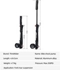 High Pressure Bike Shock Pump 350 Psi Schrader Lightweight Tires Fork Suspension