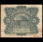 Belgian Congo 5 Francs 1947   P-13a