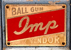 1930 s-40 s Groetchen  imp  Ball Gum 5-cent Coin-op Trade Stimulator  Slot