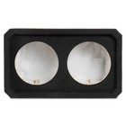 Nvx Ne82s Dual 8  Sealed 3 4  Mdf Subwoofer Enclosure