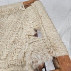 Hans Wegner Style Rope Folding Footrest Foot Stool Mcm Ottoman