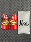 Naked Grips Hot Pepper Batting Gloves Youth Large Red yellow Chili Pepper Used