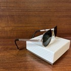 Vintage Art Craft 12k Gold Filled Dark Lens Aviator Glasses 1 20 12k Gf