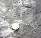 10 Pounds Small Plain Clear Fusible Bullseye Glass Scrap 90 Coe Castings Melts