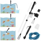 Vacuum Gravel Cleaner Aquarium Fish Tank Siphon Pump Filter Battery-operated
