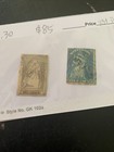 Victoria  1852 2d Queen On Throne Sg18 Letters  R W  Very Fine Used