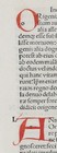 1497 Incunabula Leaf Contra Origenis Red Capitals Latin Folio Jerome