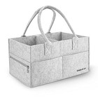Baby Diaper Caddy Organizer Portable Nursery Essentials Storage Basket Bin For 