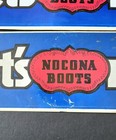  2  Vintage Nocona Boots Advertisement Bumper Stickers Let s Rodeo 3 5   x 14   