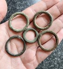 Celtic Ring Proto Money Ancient Currency Bronze Antique Metal Detecting Find 8