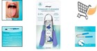 Stainless Steel Tongue Cleaner Pack Of 2 Oral Hygiene Soft Plaque Removal