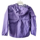 New Columbia Switchback Waterproof Jacket Youth Medium Girls Purple Zip Up Coat