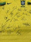 Brazil World Cup 2022 Team Signed Home Jersey With Coa  neymar Richarlison 