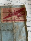 Hand Written Letter 1945 1964 Diamond Missouri - Vintage Ephemera Kennedy Stamp