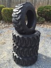 4 New 10-16 5 Skid Steer Tires With Rim Guard 10x16 5 12 Ply-for Bobcat   Others