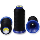 Black 69 T70 Bonded Nylon Thread  1400 Yards  210d 3  Leather  Upholstery