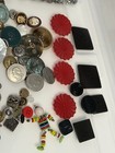Vintage Antique Buttons Mixed Estate Sale Huge Lot