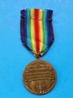 Wwi Original New Jersey 1917-1918 Victory Medal