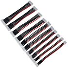 10pcs Jst-xh 2s  3s  4s  5s  6s Battery Balance Plug Extension Lead 22awg
