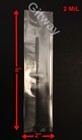 2  X 8   Clear Plastic Poly Ldpe Bags Lay Open Top Flat 2x8  2 Mil 100 500 1000