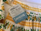 Vintage Lowenstein Ever Pleat Apron By Bonafab Flowers Pleated 1 2 Apron