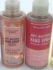 Bath   Body Works Anti Bacterial Hand Spray Sanitizer - Lot Of 4  read 