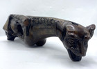 Antique French Gothic Gargoyle Sculpture Early 1900 s Painted Plaster