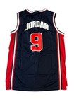Michael Jordan Team Usa Dream Team Jersey Men s Large Navy Blue Stitched New
