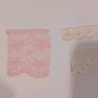 Vintage Lace Trim Lot Pink Ivory Beige Over 20 Yards  5  1  2 5 