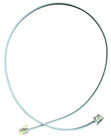 Rj Modular Telephone Line Cord Silver Satin Data Cable Lot Pack Of 40